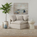 Indulge - Linen Corner Chair - Simple Home Plus
