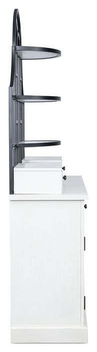 Greddinton - White - Baker's Rack - Simple Home Plus