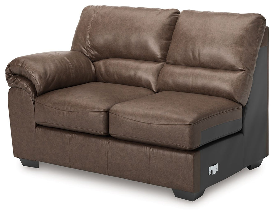 WillowBend - LAF Loveseat - Umber - Simple Home Plus