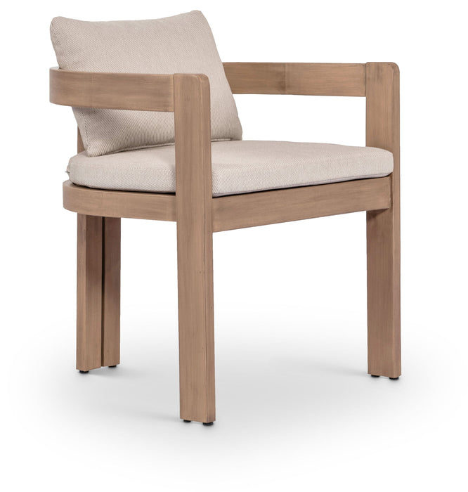 Newport - Water Resistant Fabric Upholstered Outdoor Patio Dining Chair - Simple Home Plus