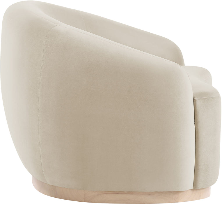 Gustavo - Velvet Upholstered Chair - Simple Home Plus