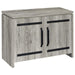 Enoch - 2 Door Engineered Wood Accent Cabinet - Gray Driftwood - Simple Home Plus