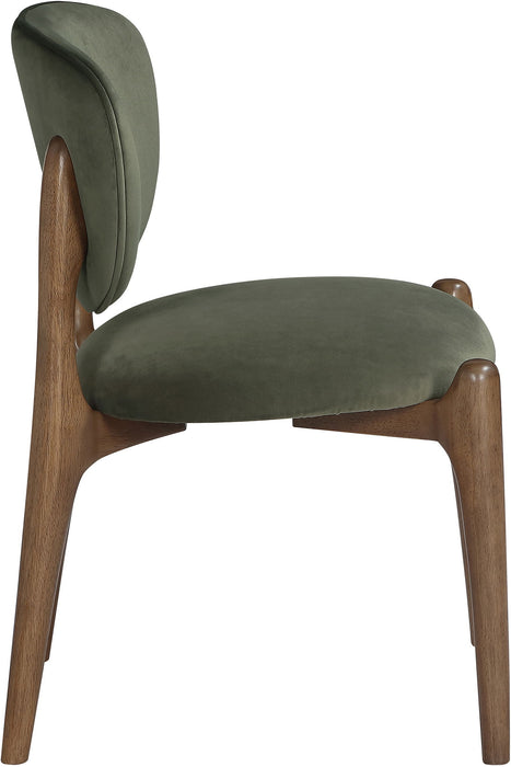 Velora - Upholstered Dining Chair (Set of 2) - Brown Base - Simple Home Plus