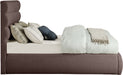 Adam - Linen Fabric Bed With 52" Headboard - Simple Home Plus