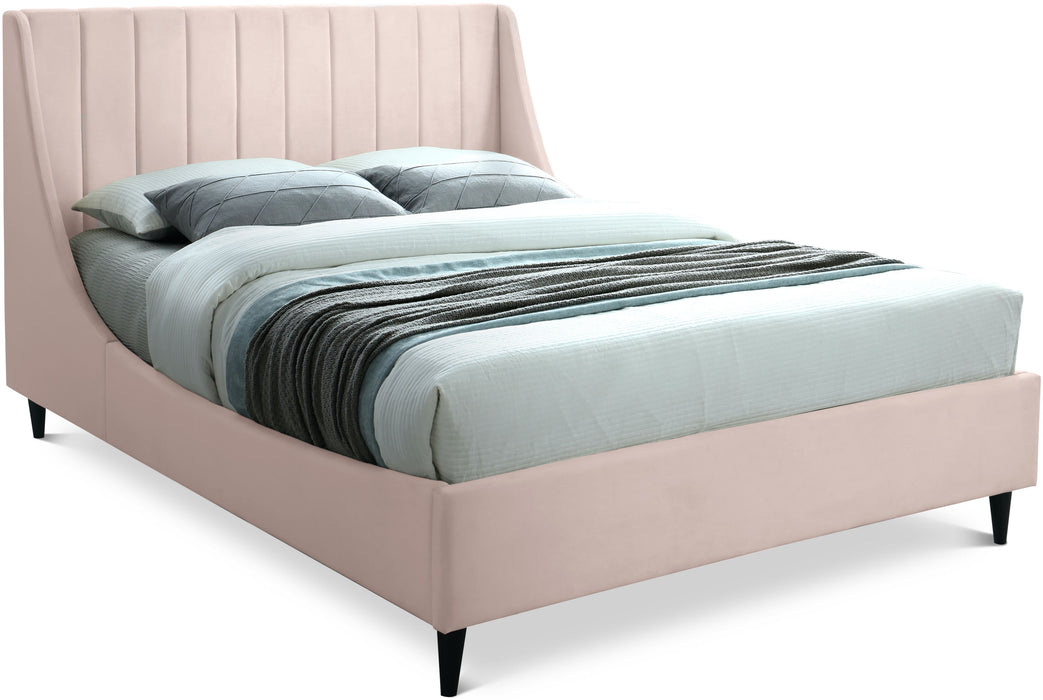 Eva - Velvet Bed - Simple Home Plus