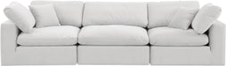 Comfy - Velvet Modular Sofa 3 Seats - Simple Home Plus