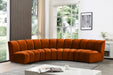 Infinity - 4 Piece Velvet Modular Sectional - Simple Home Plus