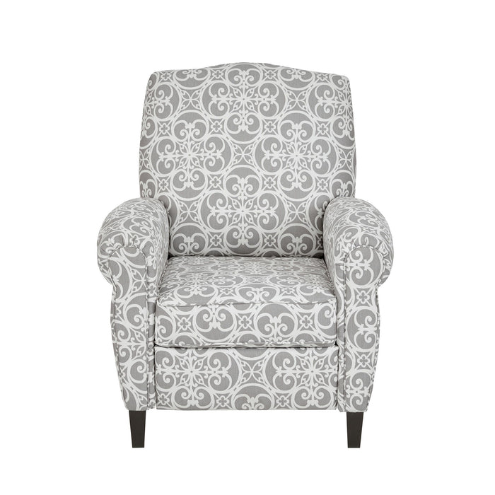 Kirby - Push Back Recliner - Gray - Simple Home Plus