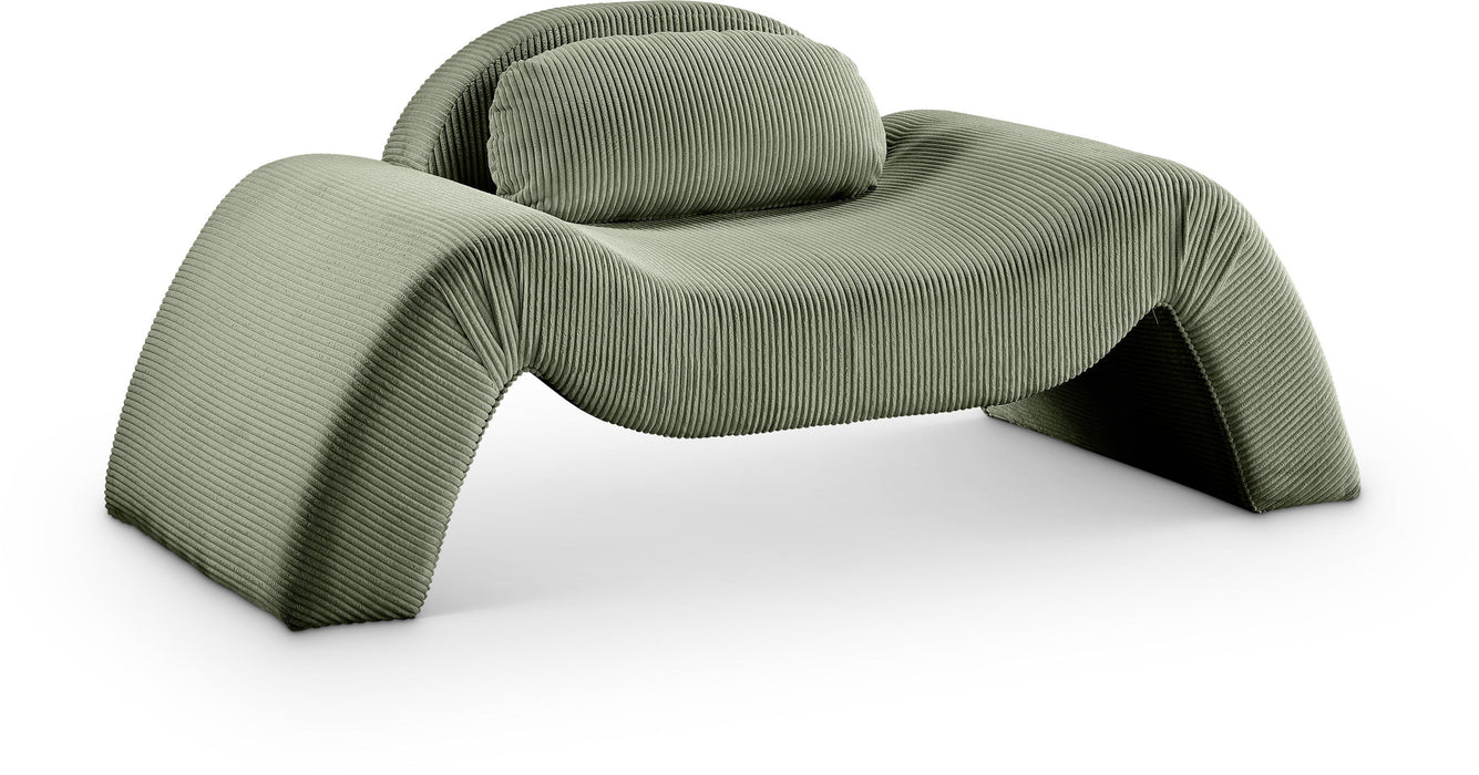 Austin - Corduroy Accent Chair - Simple Home Plus