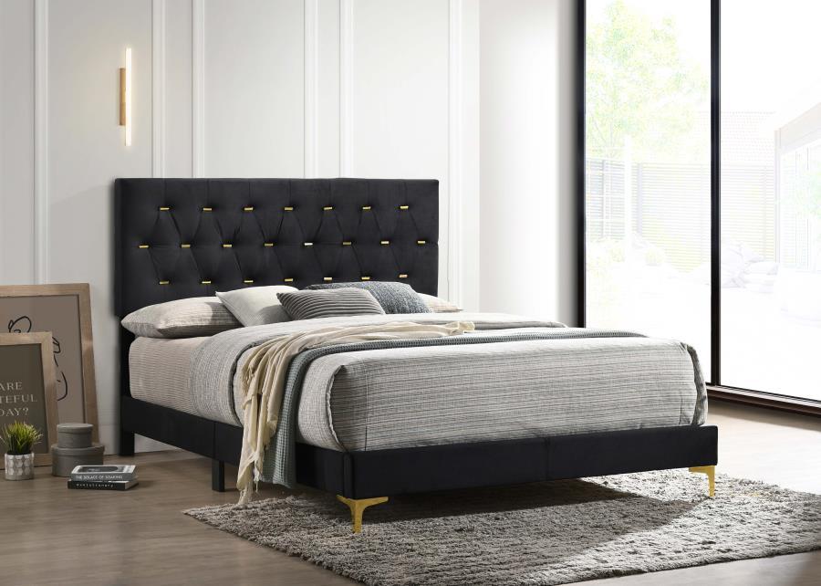 Kendall - Panel Upholstered Bed - Simple Home Plus
