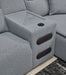 ModMax II - Salt And Pepper - Reclining Sectional - Simple Home Plus