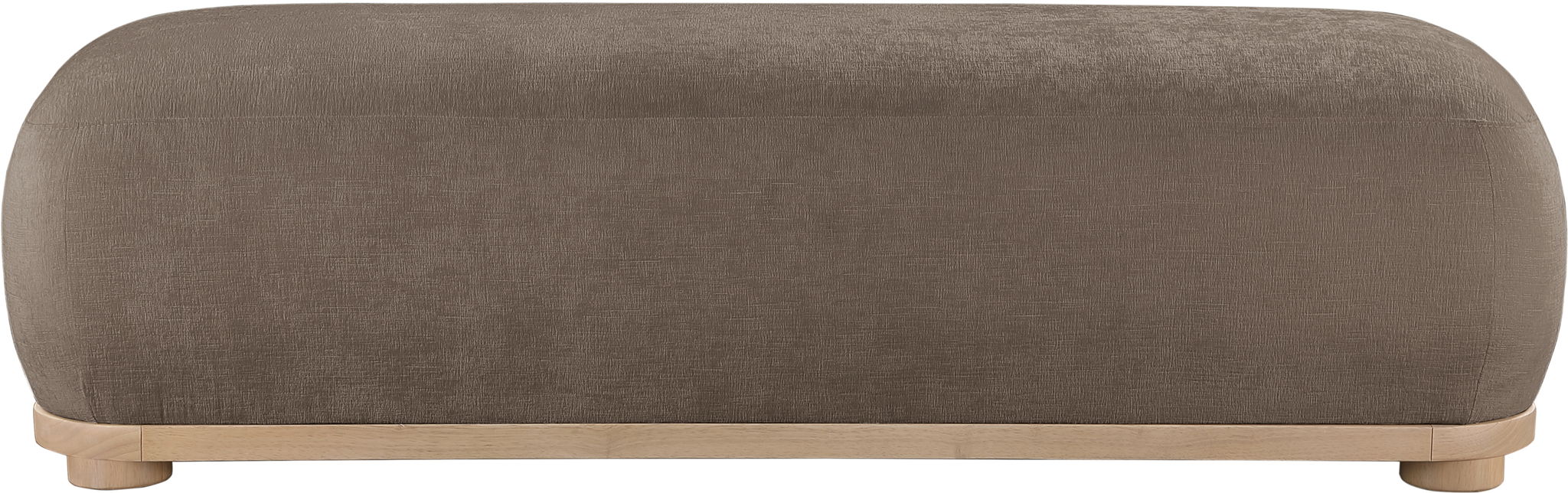 Calum - Bench - Light Brown Frame - Simple Home Plus