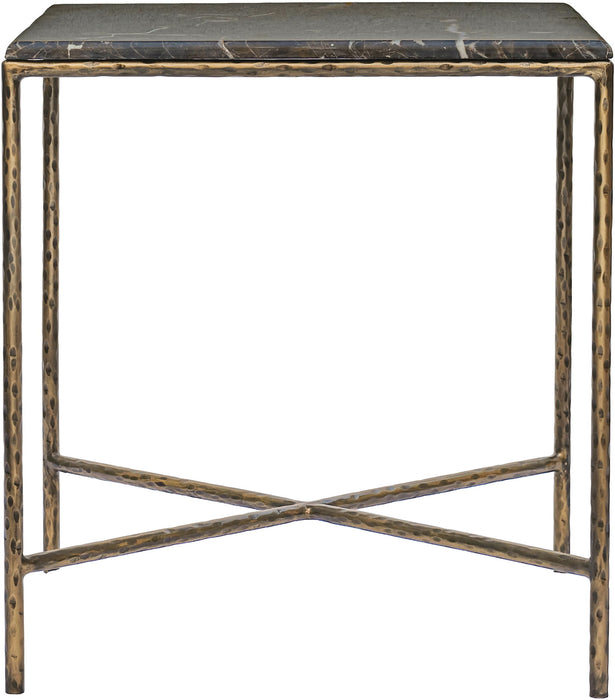 Valen - Marble And Iron Table - Simple Home Plus