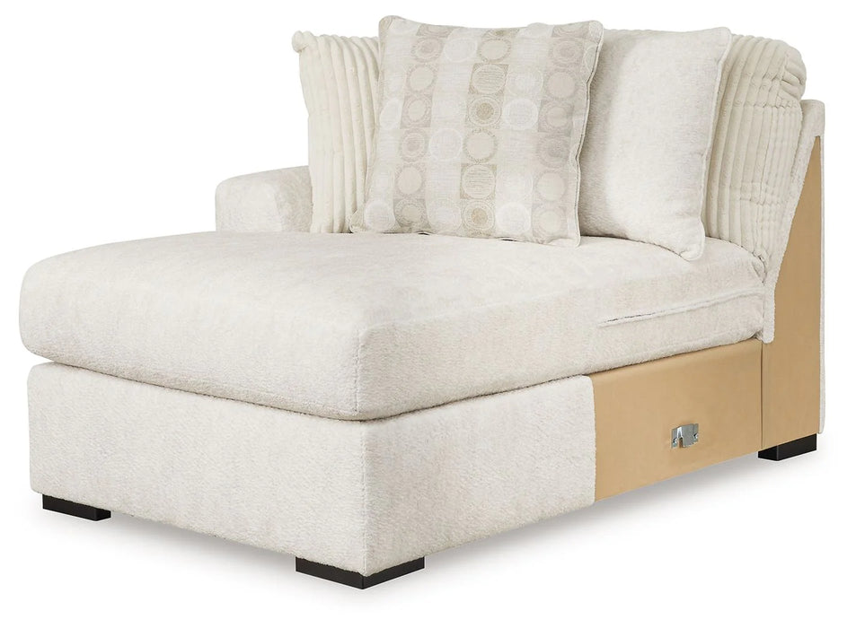Chessington - Laf Corner Chaise - Ivory AS-IS