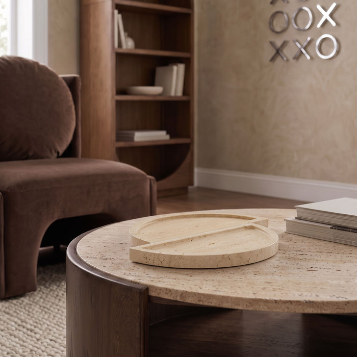 Patrice - Travertine Tray - Simple Home Plus