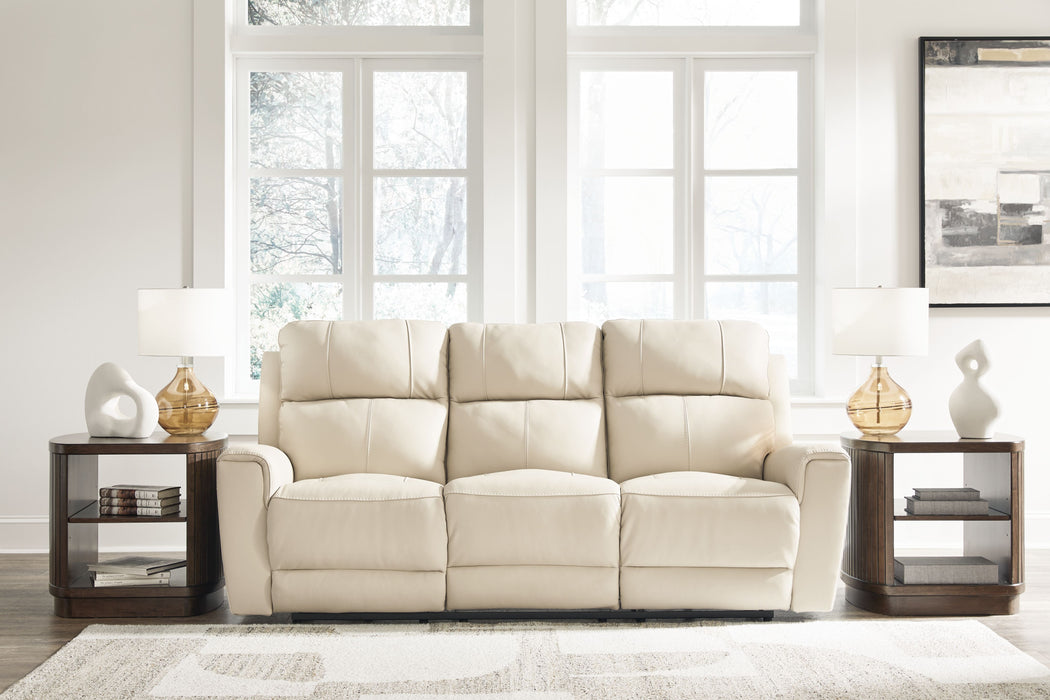 Dahlmoore - Almond - Power Reclining Sofa - Simple Home Plus