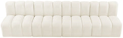 Arc - Velvet 4 Seats Modular Sofa - Simple Home Plus