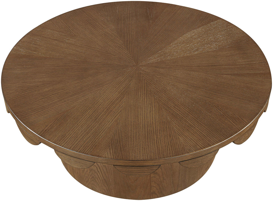 Dahlia - Oak Veneer Table - Simple Home Plus