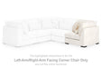 Donelson Creek - LAF/RAF Corner Chair - Vanilla - Simple Home Plus