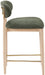 Riccio - Fabric Stool - Natural Frame - Simple Home Plus