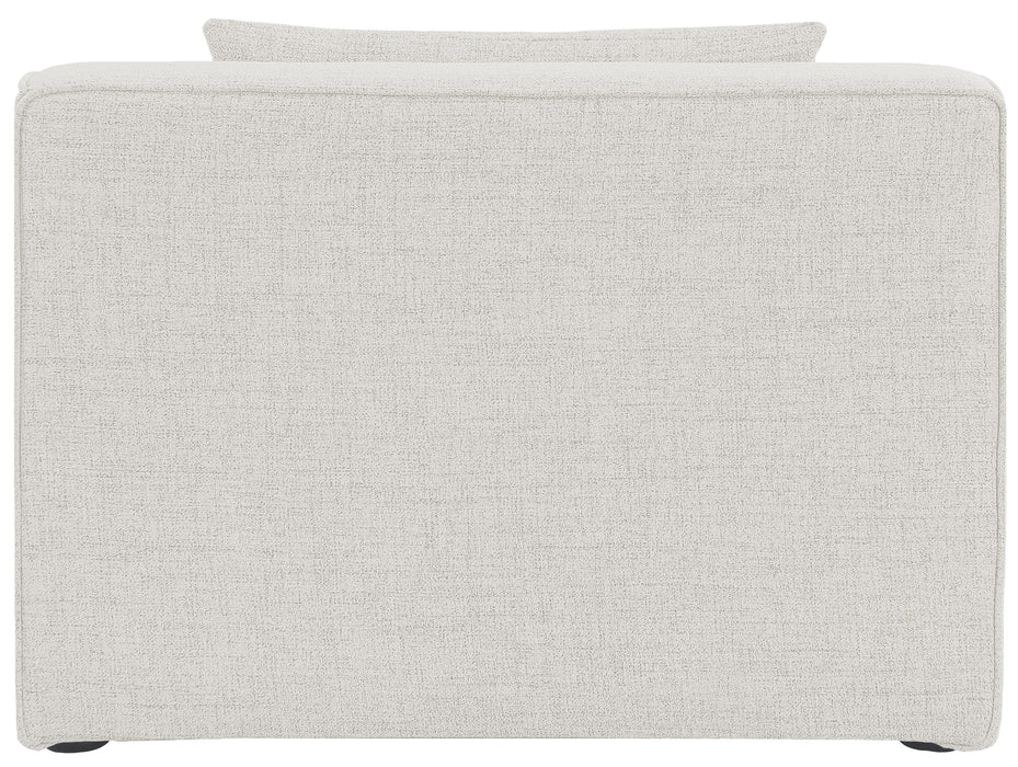 Cube - Linen Armless Chair - Simple Home Plus