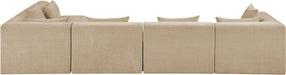 Stellar - 5 Piece Upholstered Modular Sectional - Simple Home Plus