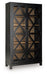Christop - Accent Cabinet - Black / Brown - Simple Home Plus