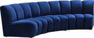 Infinity - 3 Piece Velvet Modular Sectional - Simple Home Plus