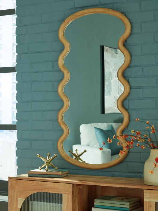 Serendis - Brown - Accent Mirror - Simple Home Plus