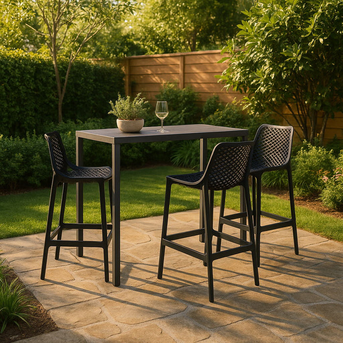 Mykonos - Outdoor Patio Stool (Set of 2) - Simple Home Plus