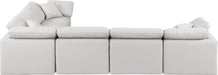 Indulge - Faux Leather 6 Piece Modular Corner Sectional - Simple Home Plus