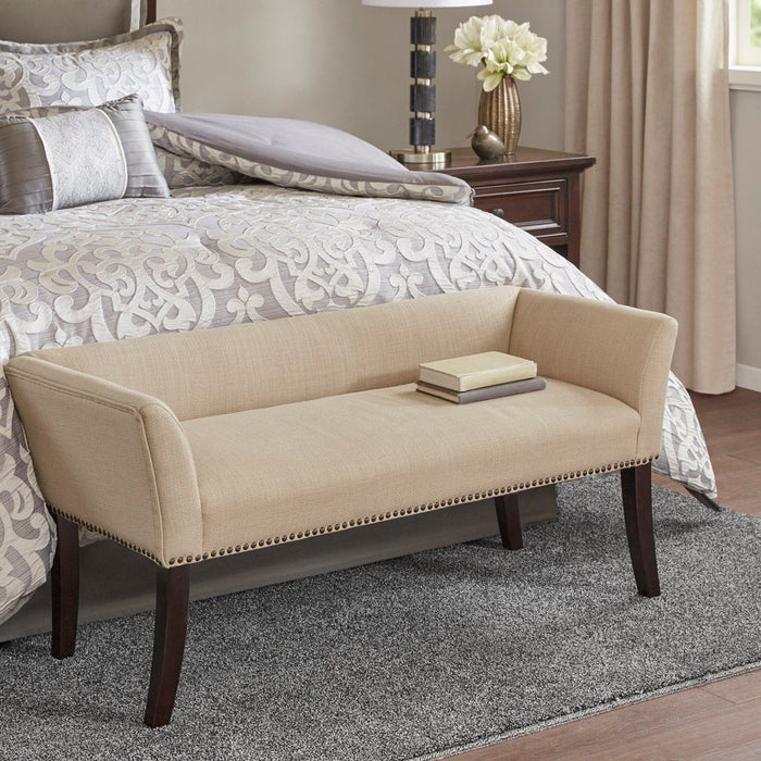 Welburn - Accent Bench - Cream - Simple Home Plus