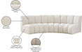 Infinity - 3 Piece Boucle Modular Sectional - Simple Home Plus