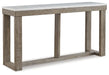 Loyaska - Brown / Ivory - Sofa Table - Simple Home Plus