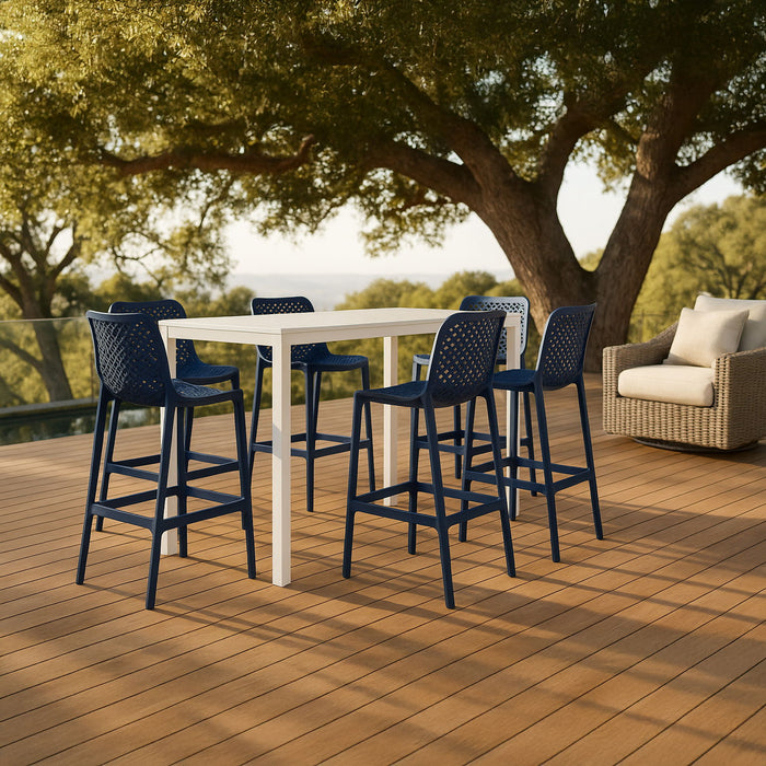 Mykonos - Outdoor Patio Stool (Set of 2) - Simple Home Plus