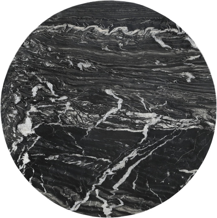 Fontelina - 30" Genuine Marble Bistro Dining Table - Simple Home Plus