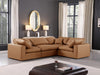 Comfy - 4 Piece Faux Leather Modular Sectional - Simple Home Plus