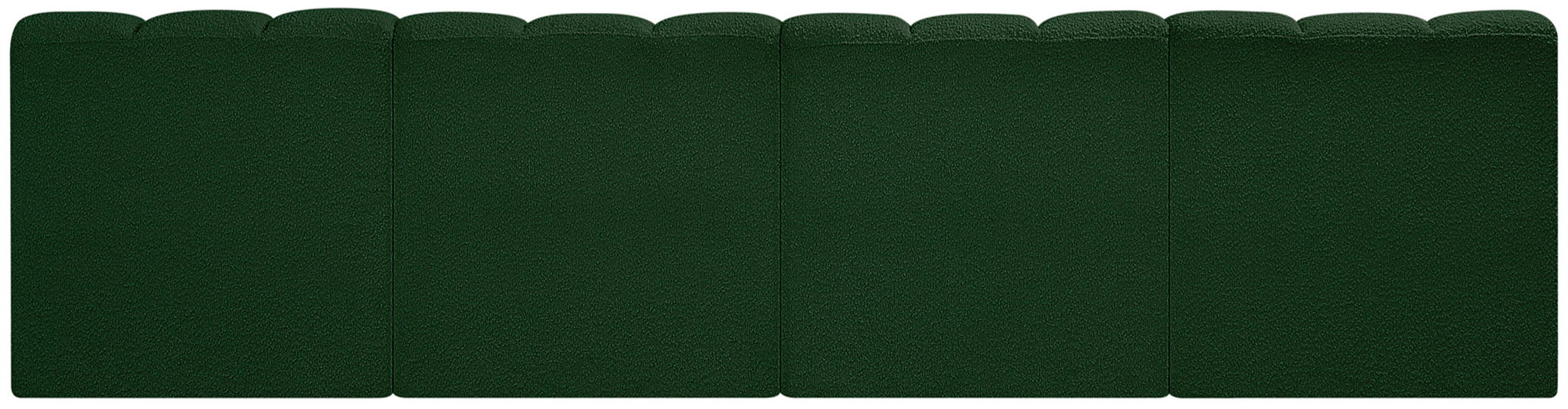 Arc - Boucle Fabric 4 Seats Modular Sofa - Simple Home Plus