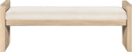Sonia - Bench With Natural Base - Simple Home Plus
