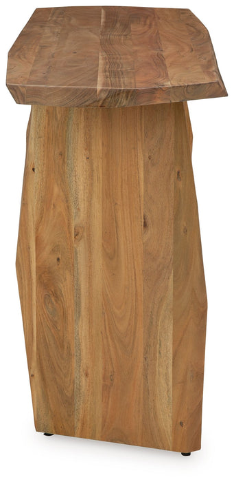 Holward - Natural - Console Sofa Table - Simple Home Plus