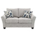 Tomkins - Boucle Upholstered Loveseat - Light Gray - Simple Home Plus