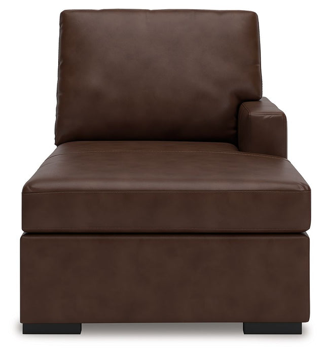 McDowlan - RAF Corner Chaise - Coffee - Simple Home Plus