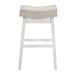 Lenon - Modern Farmhouse Wood Bar Height Kitchen Bar Stool - Simple Home Plus