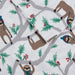 Cozy Flannel - King Printed Sheet Set - Multi Sloth - Simple Home Plus
