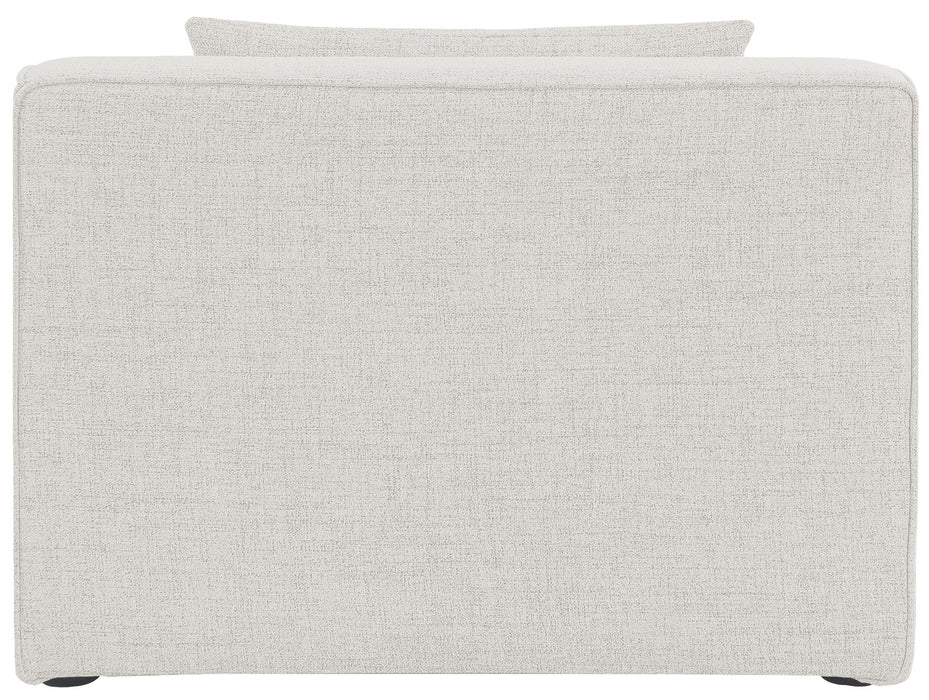 Cube - Linen Armless Chair - Simple Home Plus