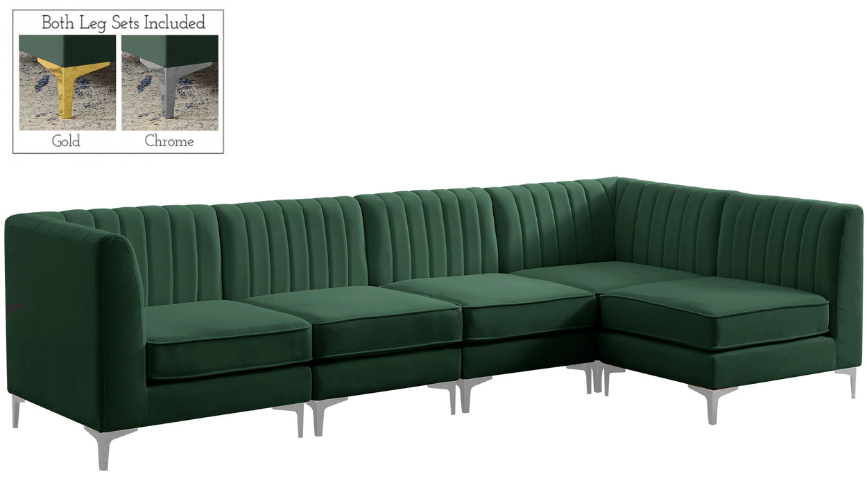 Alina - 5 Piece Modular Sectional - Simple Home Plus