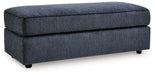 Albar Place - Cobalt - Oversized Accent Ottoman - Simple Home Plus
