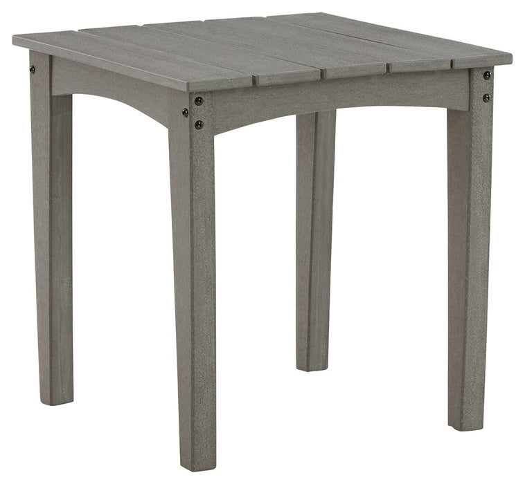 Visola - Gray - Square End Table - Simple Home Plus