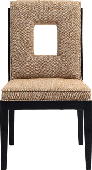 Gwendolyn - Dining Side Chair With Black Frame (Set of 2) - Simple Home Plus