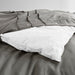 Porter - Full Soft Washed Pleated Comforter Set - Gray - Simple Home Plus
